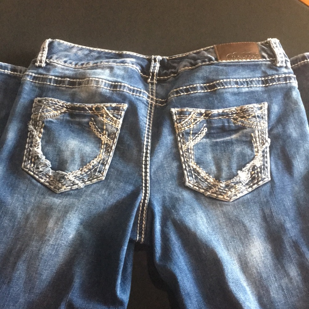 Maurices brand distressed jeans